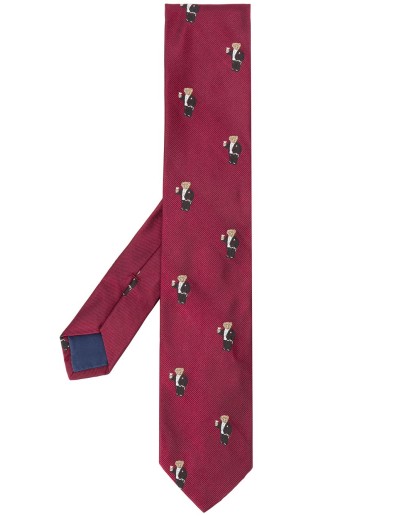  Polo Bear silk tie 