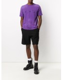 faded logo print T-shirt