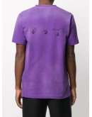 faded logo print T-shirt