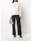 geometric colour-block shoulder bag