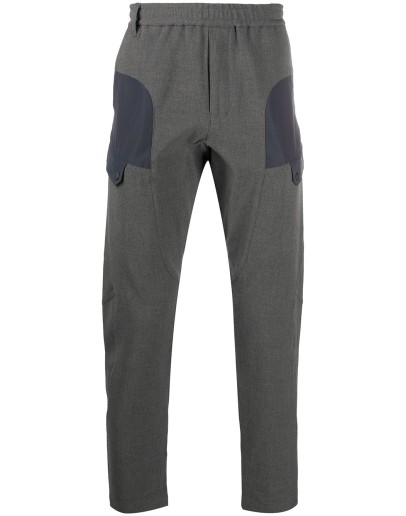 patch pocket sweat pants