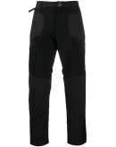 slim-fit panelled trousers