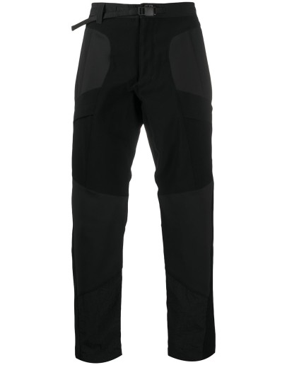 slim-fit panelled trousers
