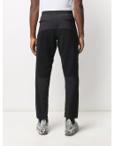 slim-fit panelled trousers