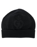 logo embroidered beanie