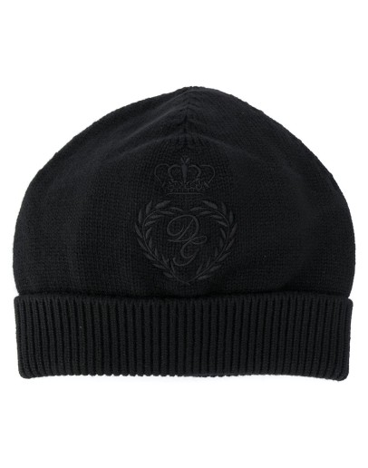 logo embroidered beanie