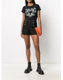   4G-button Chain jacquard shorts  