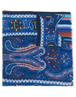 frayed paisley scarf