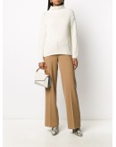 geometric leather shoulder bag