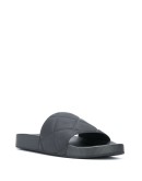 diamond-quilted slides