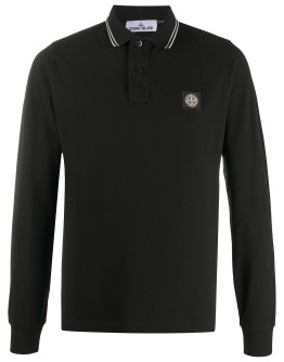 long-sleeve polo shirt