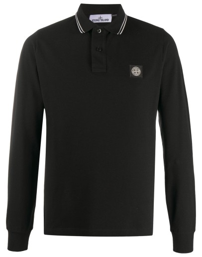 long-sleeve polo shirt