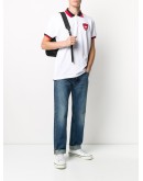 logo crest polo shirt