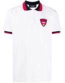 logo crest polo shirt