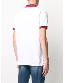 logo crest polo shirt