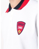 logo crest polo shirt