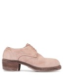 suede lace-up shoes