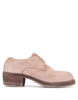 suede lace-up shoes
