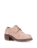 suede lace-up shoes