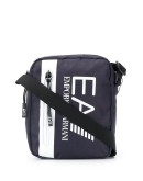 logo-print messenger bag