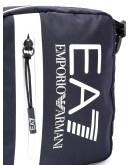 logo-print messenger bag