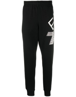 logo print sweat pants