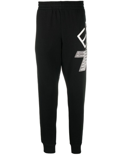 logo print sweat pants