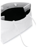 creased effect tote bag