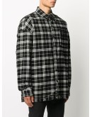 Hydrogen plaid cotton shirt