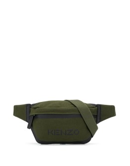 logo print belt bag