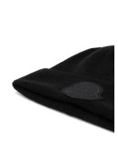logo patch knit hat