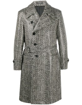 double-breasted coat