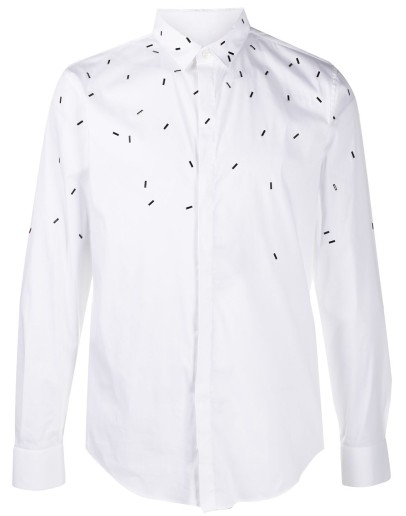 crystal-embellished shirt