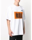 oversized graphic print cotton t-shirt