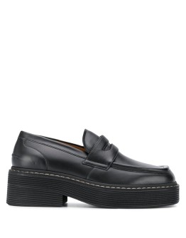 square toe loafers