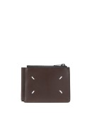 signature four-stitch logo wallet