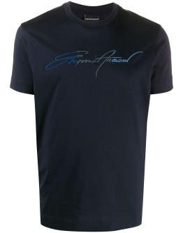 crew neck logo print T-shirt