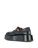 strapped platform oxford shoes 