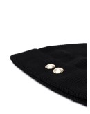 button beanie hat