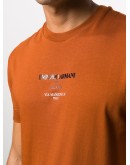 rear graphic-print t-shirt