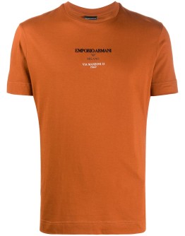 rear graphic-print t-shirt