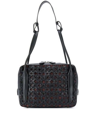 Light Box interwoven shoulder bag
