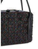 Light Box interwoven shoulder bag