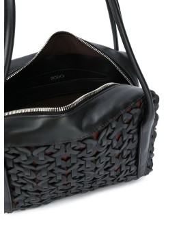 Light Box interwoven shoulder bag