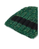 contrasting-stripe beanie