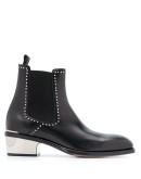 studded ankle boots