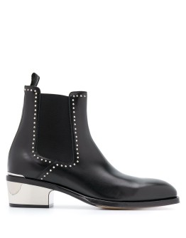 studded ankle boots