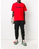 loose fit logo-print t-shirt