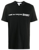 logo print crewneck T-shirt