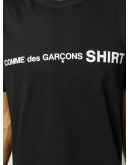 logo print crewneck T-shirt